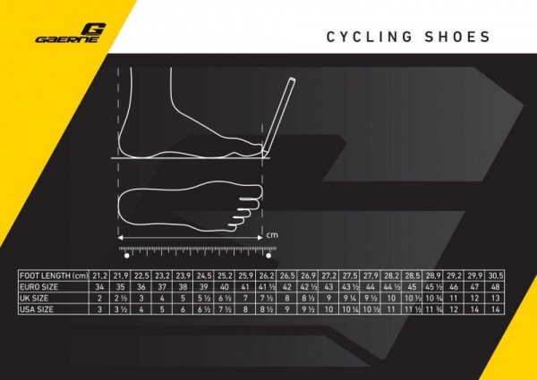 Buty rowerowe MTB GAERNE G.LASER Czarne