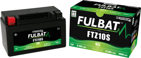 Akumulator FULBAT FUL GEL - FTZ10S / YTZ10S (Żelowy, bezobsługowy)