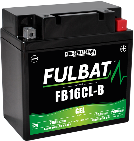 Akumulator FULBAT FUL GEL - FB16CL-B / YB16CL-B (Żelowy, bezobsługowy)