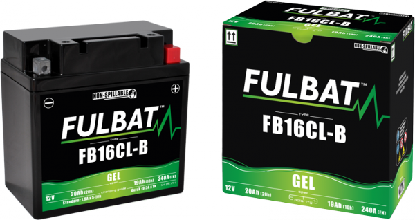 Akumulator FULBAT FUL GEL - FB16CL-B / YB16CL-B (Żelowy, bezobsługowy)