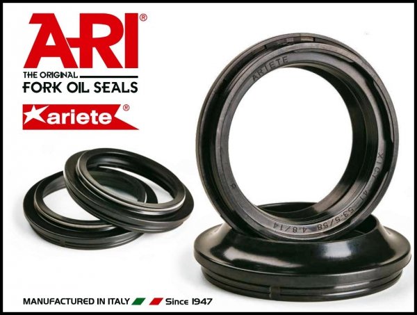 ARIETE USZCZELNIACZE PRZEDNIEGO ZAWIESZENIA OLEJOWE / TRIUMPH SPEED TRIPLE 1050 11-17