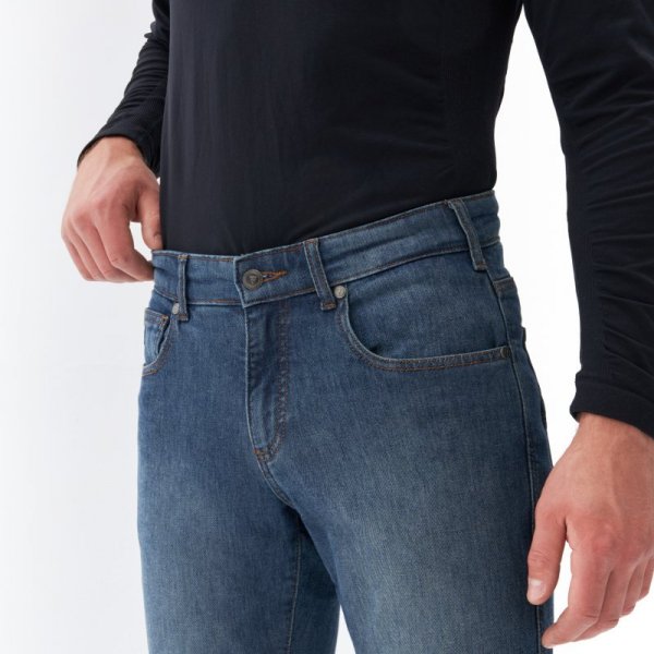 SPODNIE JEANS JEDNOWARSTWOWE REBELHORN NOMAD TAPERED FIT WASHED BLUE W32L32