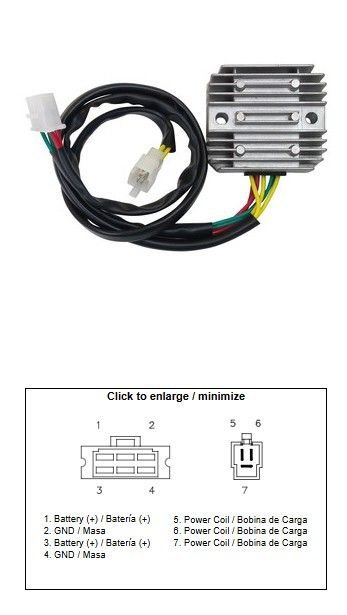 DZE REGULATOR NAPIĘCIA HONDA VT 700C SHADOW 86-87; VT 800C SHADOW 88 (OEM 31600-MR6-000)