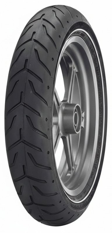 DUNLOP OPONA 130/80B17 D408 65H TL PRZÓD SW WĄSKI BIAŁY PAS HARLEY-DAVIDSON DOT 34/2024