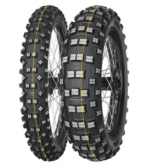 MITAS OPONA 110/80-18 TERRA FORCE-EF SUPER 58M TT TYŁ (ŻÓŁTY PASEK) DOT 01/2026 (460077) (ZAMIENNIK:70000193)