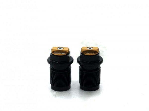 ACCEL KOREK DOLNY AMORTYZATORA PRZEDNIEGO Z REGULACJĄ HONDA CRF 450R 09-14; YAMAHA YZ 125/250/X 08-20, YZF 250/450/X 08-20, WRF 