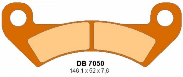 DELTA BRAKING KLOCKI HAMULCOWE PRZÓD JOHN DEERE XUV 325/825/850/855 GATOR 10-11, HPX GATOR 10-11