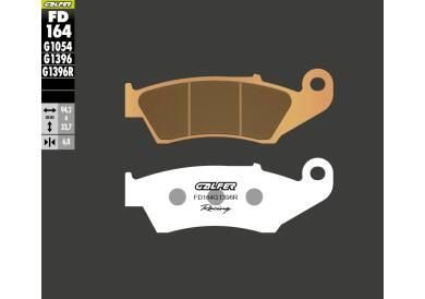 GALFER KLOCKI HAMULCOWE KH185 SPIEK METALICZNY (ZŁOTE) OFF ROAD RACING
