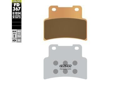 GALFER KLOCKI HAMULCOWE KH432 SPIEK METALICZNY (ZŁOTE) SINTER SPORT