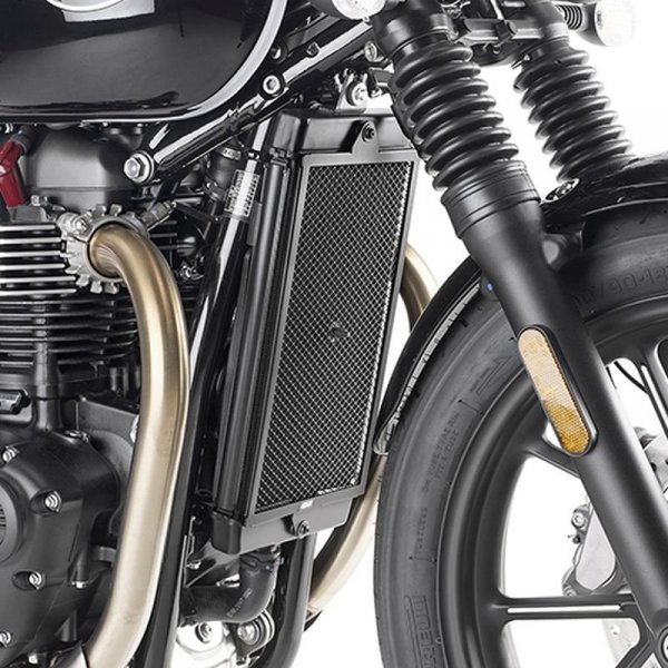 KAPPA OSŁONA CHŁODNICY TRIUMPH STREET TWIN 900 16-24 CZARNA