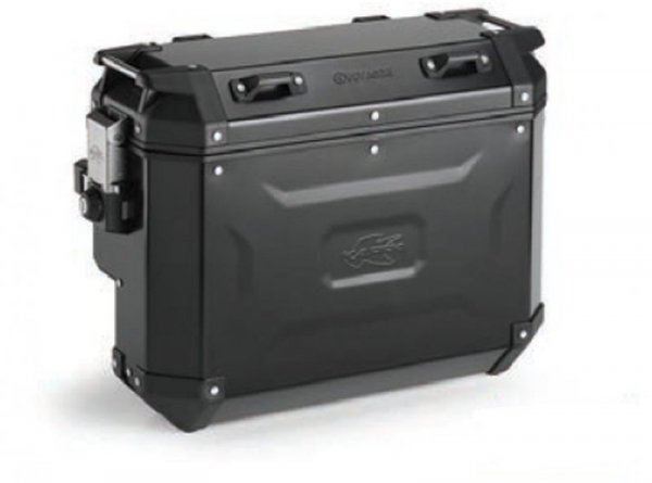 KAPPA KUFER BOCZNY 33L MONOKEY CAM SIDE KVGS33B KVOYAGER ALUMINIOWY KOLOR CZARNY ANODOWANY - WCIĘTY