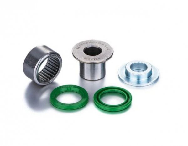 FACTORY LINKS 2026/01 ZESTAW NAPRAWCZY MOCOWANIA (ŁOŻYSKA) AMORTYZATORA TYLNEGO DOLNE KAWASAKI KFX 450 450 R 08-14, KX 65 00-23,