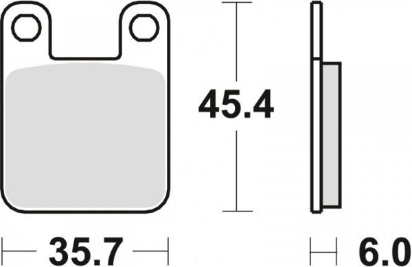 TRW ZF KLOCKI HAMULCOWE KH115 ORGANIC KTM SX 60 / 65 98-01, SUZUKI AY 50 97-06, YAMAHA TZR 50 03-, PRZÓD/TYŁ (PROMOCJA)