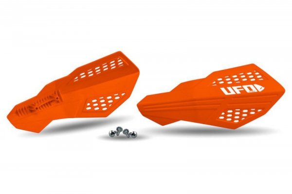 UFO 2025/11 OSŁONY RĄK (HANDBARY) TRAXION KOLOR POMARAŃCZOWY (LISTKI - POTRZEBNE MOCOWANIE PM01669, PM01665, PM01666 LUB PM01667
