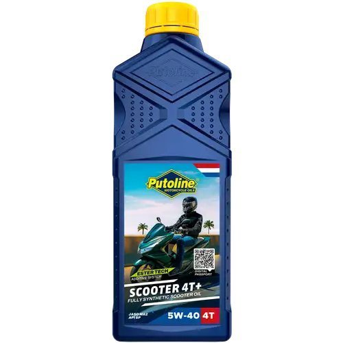 PUTOLINE OLEJ SILNIKOWY 4T ESTER TECH SCOOTER 4+ 5W40 1L (AKC)