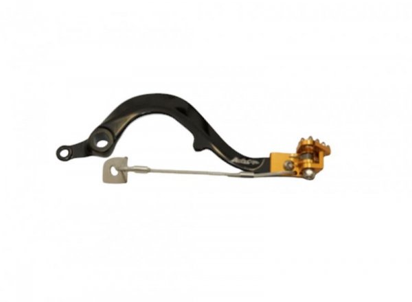ACCEL DŹWIGNIA HAMULCA NOŻNEGO KAWASAKI KXF 250 21-25 , KXF 450 06-25 KOLOR ZŁOTY