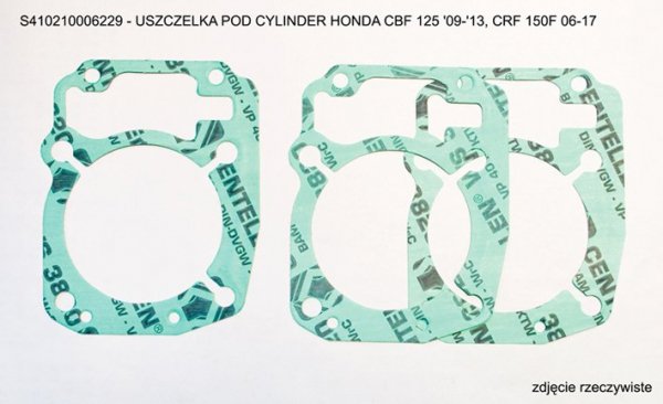 ATHENA USZCZELKA POD CYLINDER HONDA CBF 125 09-17, CRF 150F 06-17, OEM, 12191KWK900, 12191KSP910