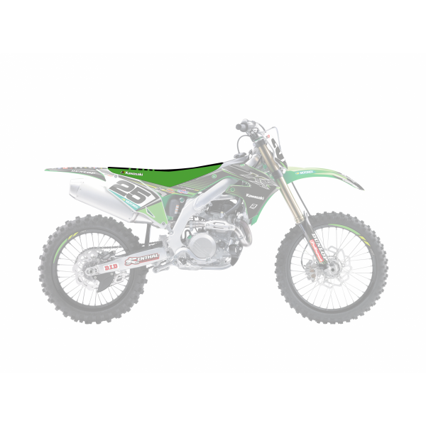 BLACKBIRD  POSZYCIE SIEDZENIA KAWASAKI KXF 250 '23 KXF 450 '19-'23 Double Grip 3