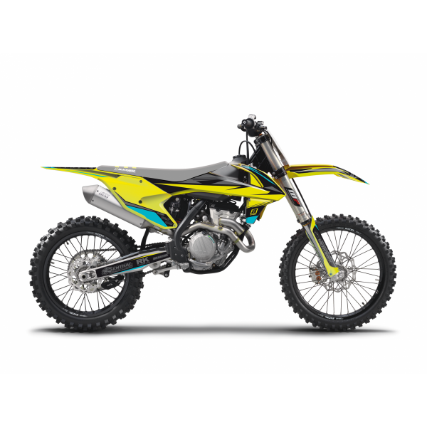 BLACKBIRD KOMPLET NAKLEJEK (OKLEINA) KTM EXC (17-19) Stealth 