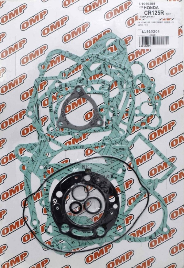 JR (OMP) WYPRZEDAŻ KOMPLET USZCZELEK HONDA CR 125R 03