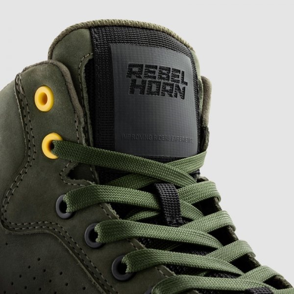 BUTY MOTOCYKLOWE REBELHORN SPIKE OLIVE GREEN 48