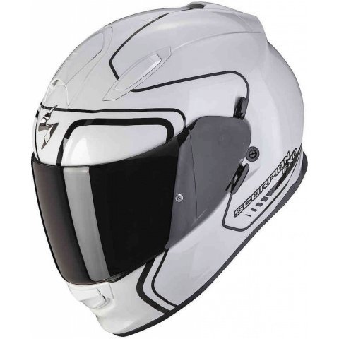 SCORPION KASK EXO-491 WEST WHITE-BLACK