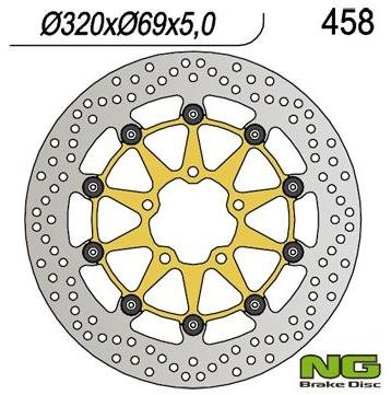 Tarcza hamulcowa przednia SUZUKI GSX 600 R 97-03 