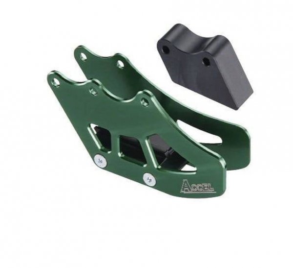 Accel prowadnica łańcucha - Kawasaki KX 125/ 250 (97-06) - zielony, złoty