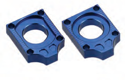 Accel napinacz tylnej ośki - Yamaha FZ1 (06-10) - niebieski