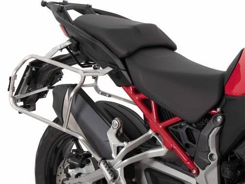 Hepco &amp; Becker Ducati Multistrada V4 / S / S SPORT (2021-) stelaż CUTOUT i kufry boczne Xplorer