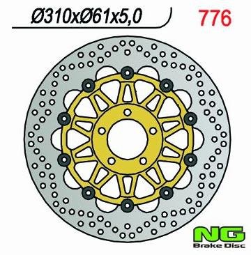 Tarcza hamulcowa przednia Kawasaki ZRX 1200 R/S (01-)