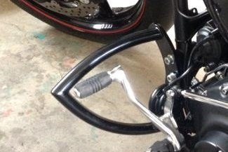 Gmole przednie Yamaha Raider 1900 (krótkie) - czarne