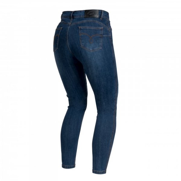 DAMSKIE SPODNIE JEANS OZONE STRIKER LADY SLIM FIT WASHED BLUE W32L30