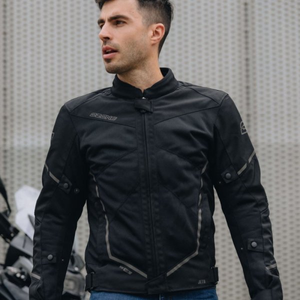 KURTKA TEKSTYLNA MESH Z MEMBRANĄ OZONE JET II BLACK XS