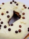 Donut z białą czekoladą