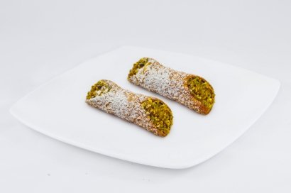 Canolli pistacjowe 