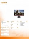 Monitor 24.5 G2590FX LED 144Hz DP HDMI FreeSync