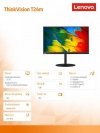 Monitor ThinkVision 23.8 T24m WLED LCD 61CFRAT2EU