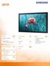 Monitor profesjonalny  QB13R 13 cali Matowy 16h/7 300(cd/m2) 1920x1080 (FHD) S6 Player Wi-Fi 3 lata d2d (LH13QBREBGCXEN)
