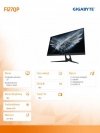 Monitor 27 cali AORUS FI27QP 1ms/IPS/HDMI/GAMING/DP