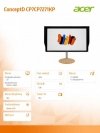 Monitor 27 cali ConceptD CP7271KP