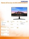 Monitor 28 cali LU28R550UQRXEN IPS 3840 x 2160 UHD 16:9 2xHDMI/1xDP 4 ms (GTG) płaski  2 lata d2d