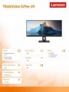Monitor 29.0 ThinkVision E29w-20 WLED LCD 62CEGAT3EU
