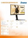 Monitor 24.5 cala GB2590HSU-B1 0.4ms,IPS,DP,HDMI,240Hz,400cd,USB3.0