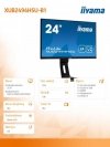 Monitor 24 cale XUB2494HSU-B1 VA,FHD,HDMI,DP,VGA,USB,HAS