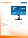 Monitor 27 caliXUB2793HSU-B4 IPS,FHD,HDMI,DP,VGA,USB3.0,2x2W