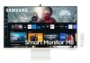 Monitor 32 cale SMART M8 VA 3840x2160 UHD 16:9 1xHDMI 1xUSB-C (65W) 2xUSB 2.0 4ms(GTG) WiFi/BT HAS+PIVOT Webcam głośniki płaski 