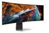 Monitor 49 cali LS49CG950SUXDU OLED 5120x1440 DQHD 32:9 1xHDMI 1xDP 3xUSB 3.0 0,03ms(GTG) WiFi/BT głośniki zakrzywiony HAS 240Hz