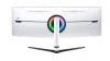 Samsung Monitor 57 cali G95NC VA 7680x2160 DUHD 32:9 3xHDMI 1xDP 2xUSB 3.0 KVM 1ms 240Hz HAS Gaming zakrzywiony 3Yd2d