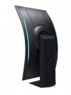 Monitor 55 cali LS55CG970NUXEN VA 3840x2160 UHD 16:9 4xHDMI/LAN(RJ45)/2xUSB2.0 1ms(GTG) WiFi/BT głośniki zakrzywiony HAS+PIV 165